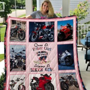 Biker Dct Quilt Blanket Beeq5017  Quilt